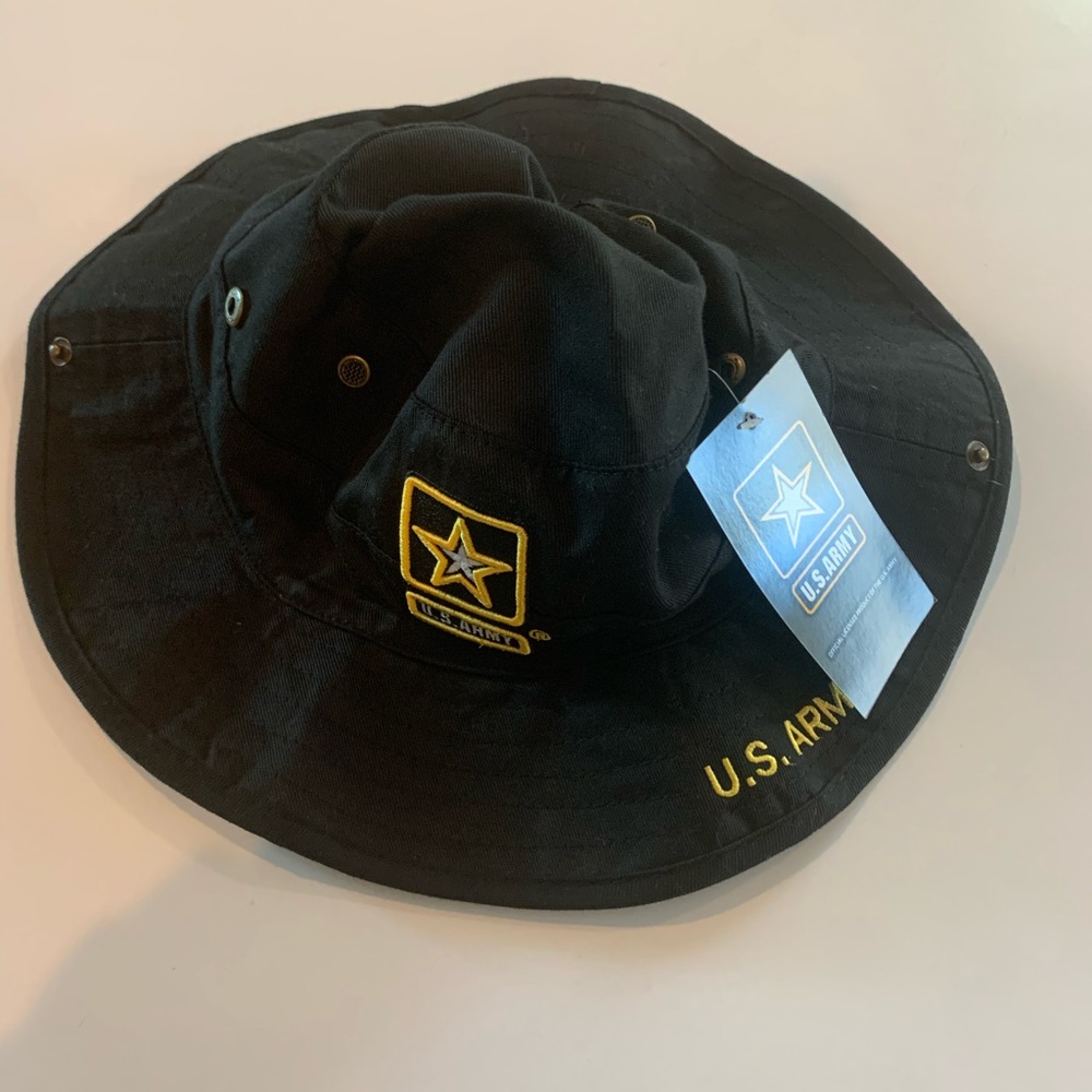 U.S. Army Black  Bucket Hat New